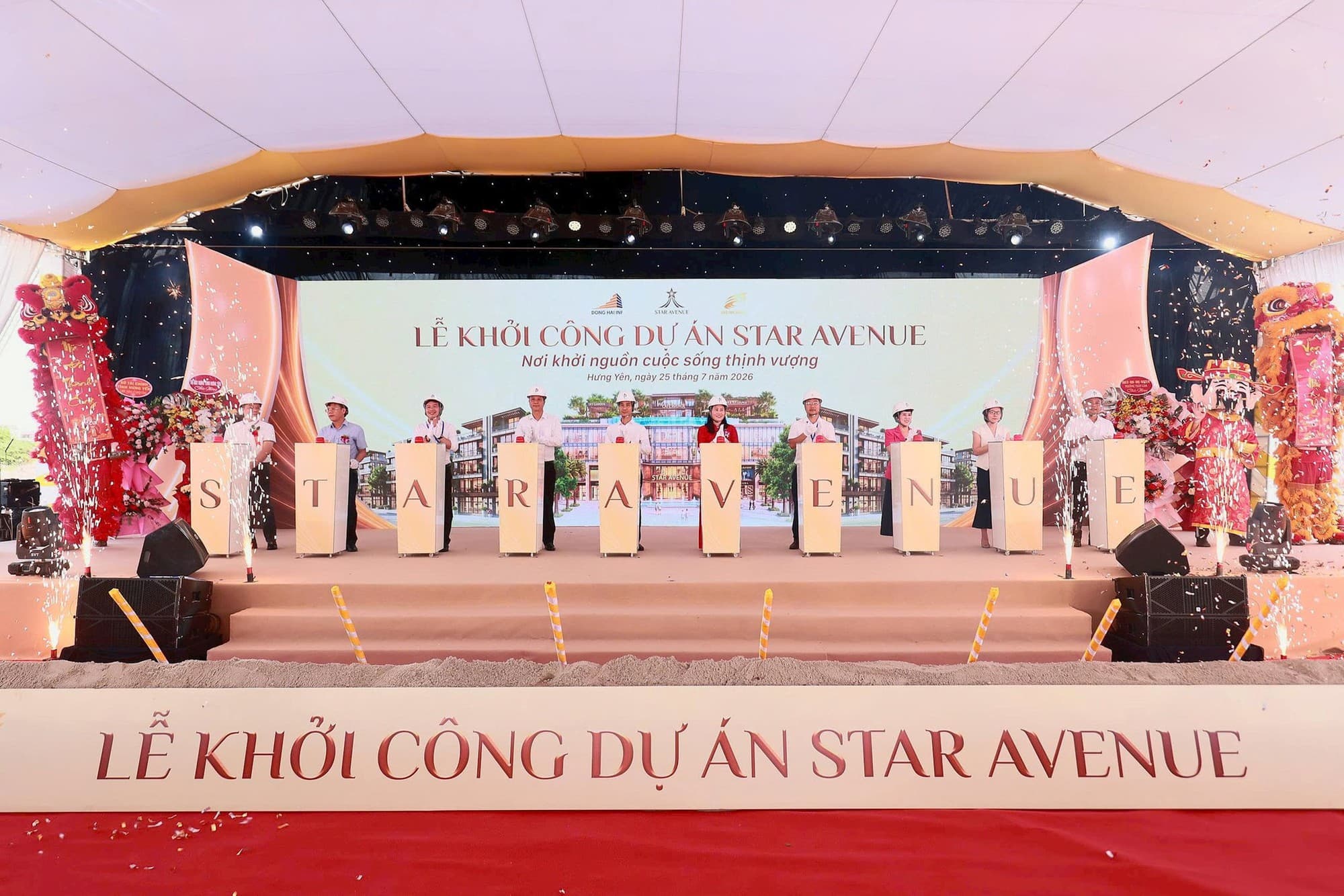 Khởi công dự án Star Avenue, bất động sản Hưng Yên tiếp tục "tăng nhiệt"