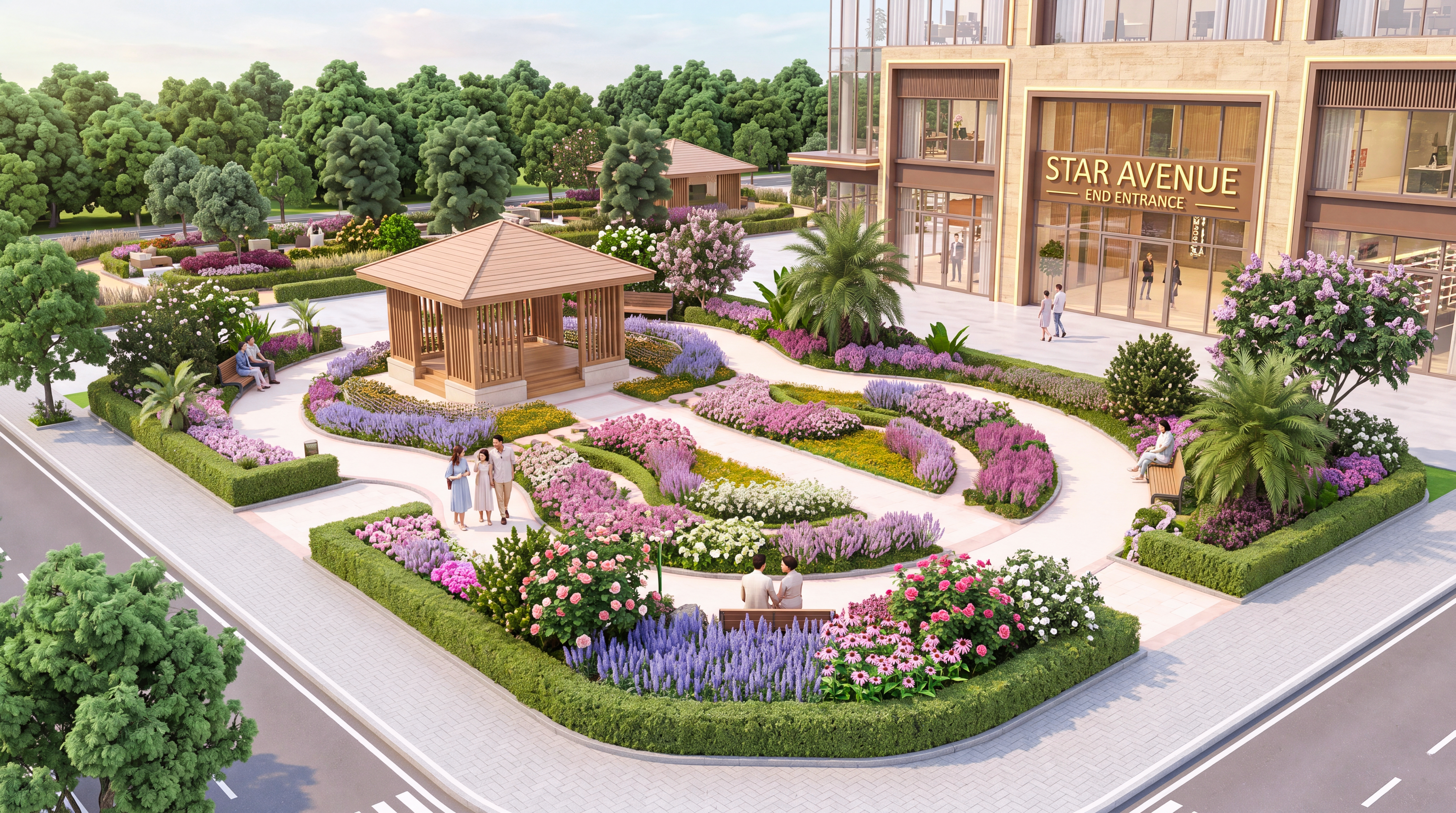 Không gian sống tại STAR AVENUE phường Trần Lãm