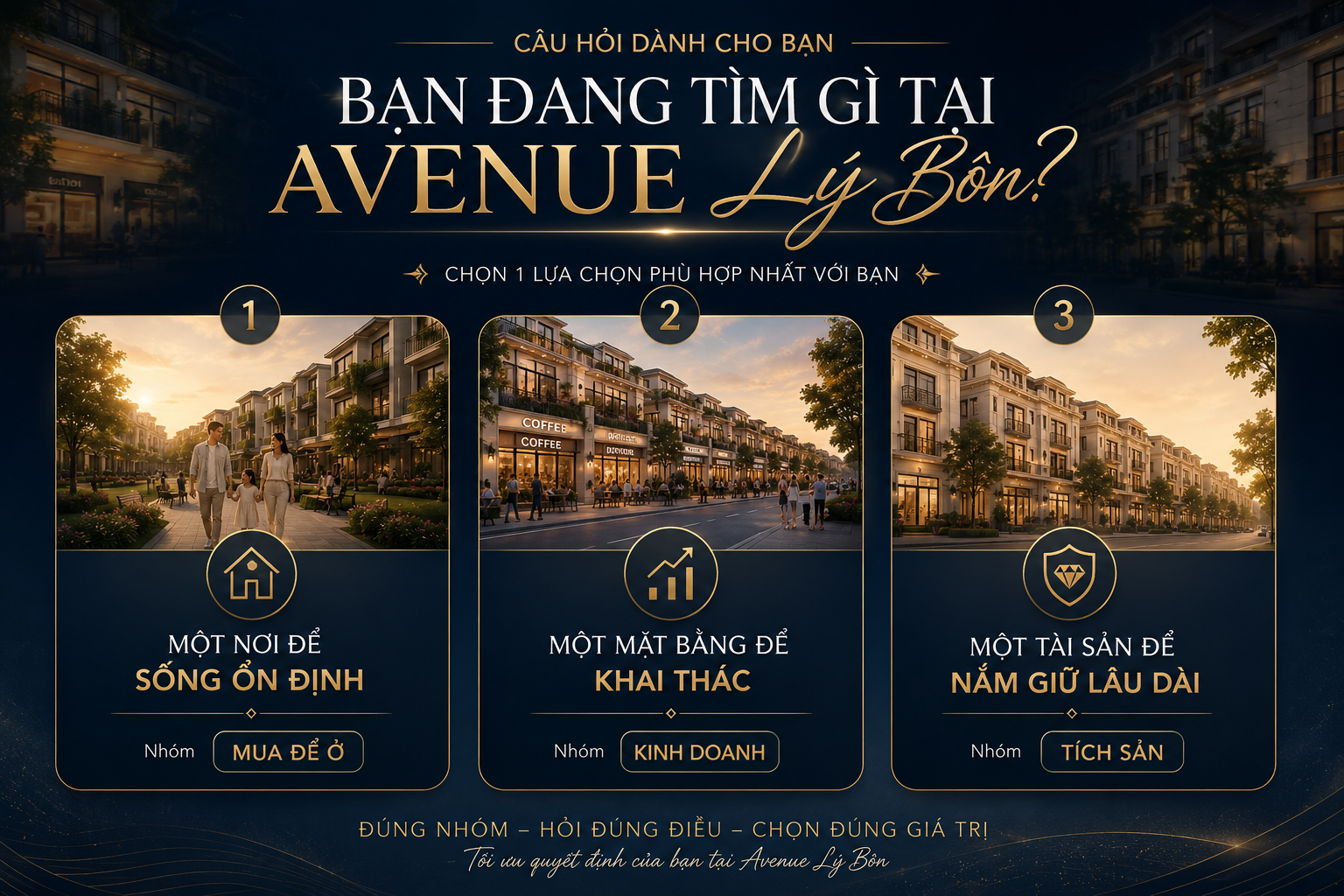 Bạn thuộc nhóm khách hàng nào khi tìm hiểu STAR AVENUE phường Thái Bình