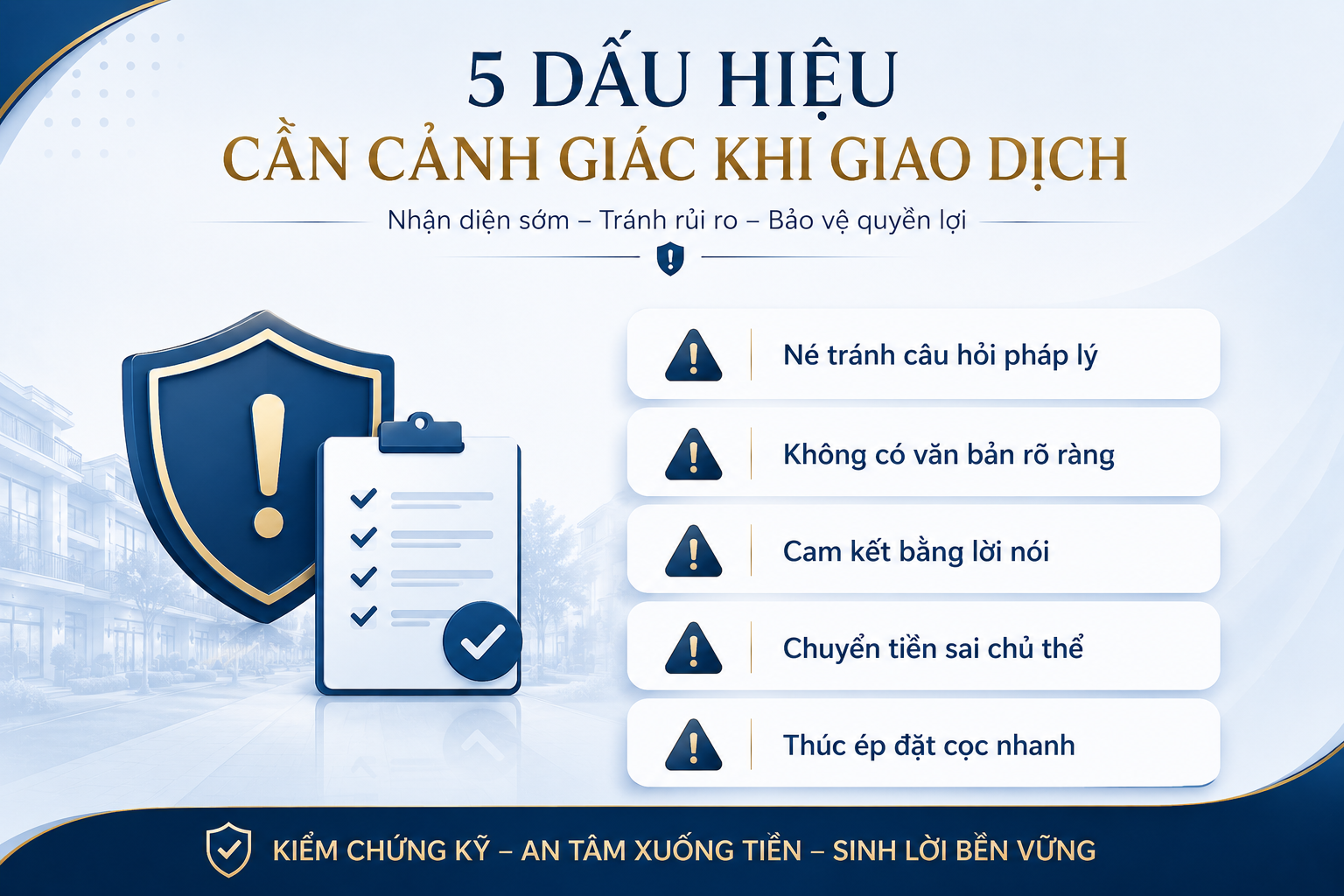 Dấu hiệu cần cẩn trọng khi kiểm tra pháp lý STAR AVENUE phường Thái Bình